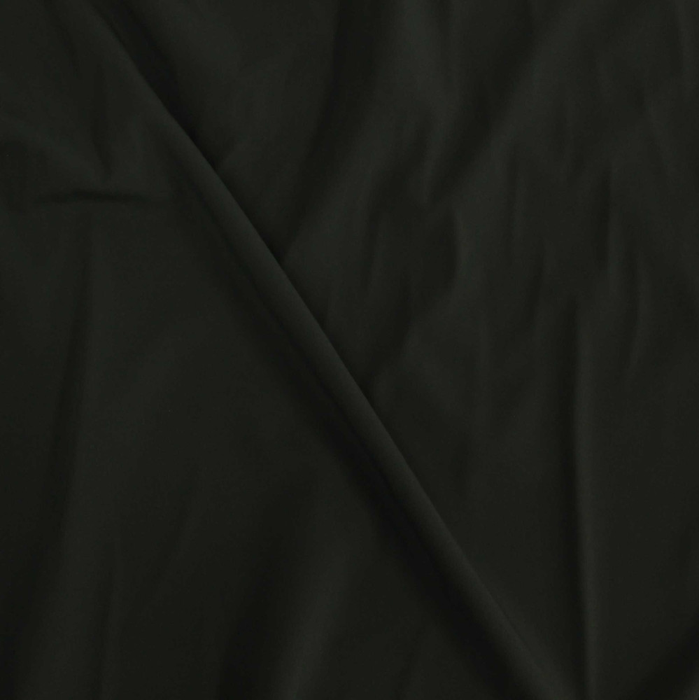 Black Stretch Woven Activewear Fabric