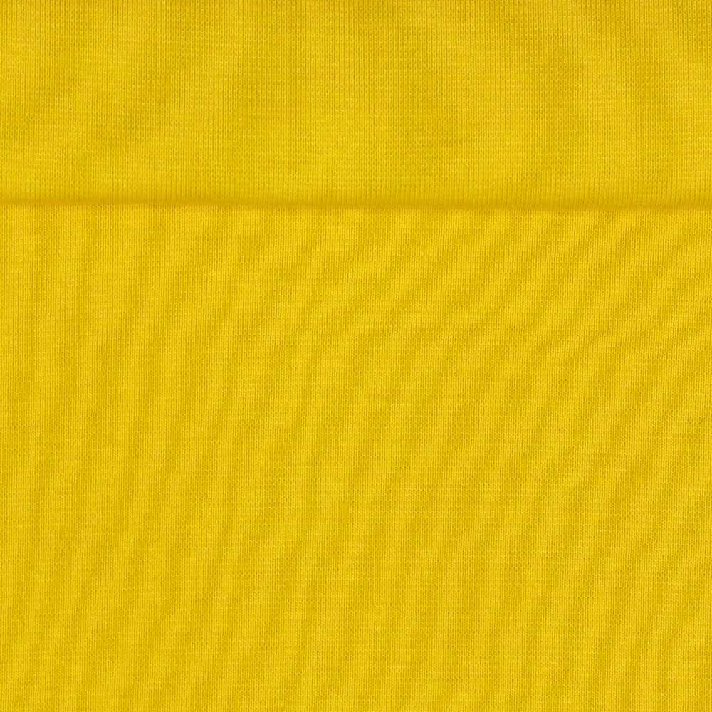 Yellow Organic 1x1 Rib Knit Euro Knits KnitFabric.com