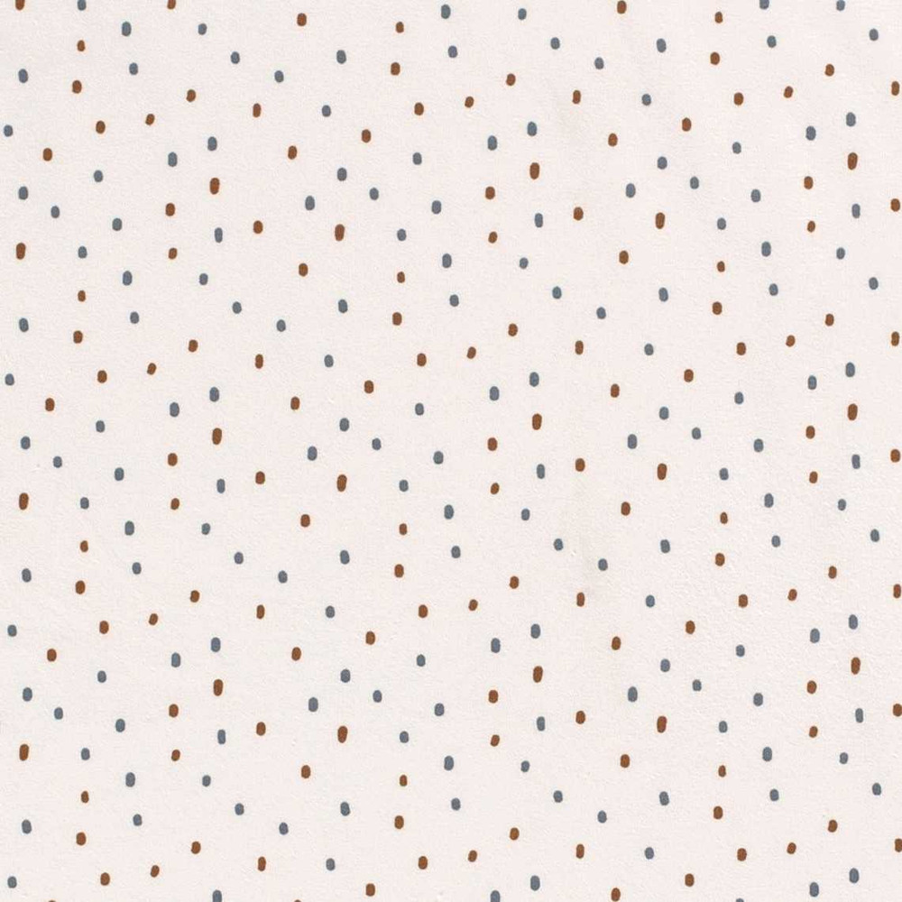 Earthtone Speckles on Ecru Cotton Lycra