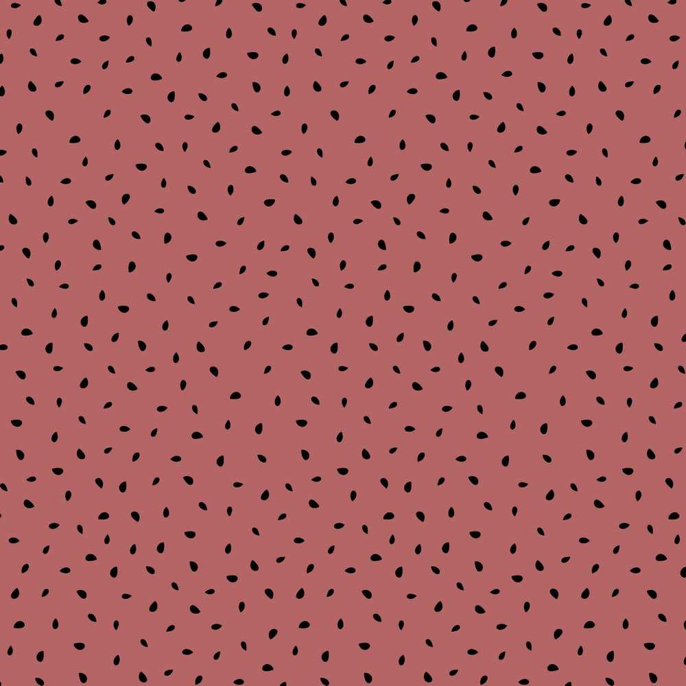 Seed Dots on Pink Cotton Modal Jersey