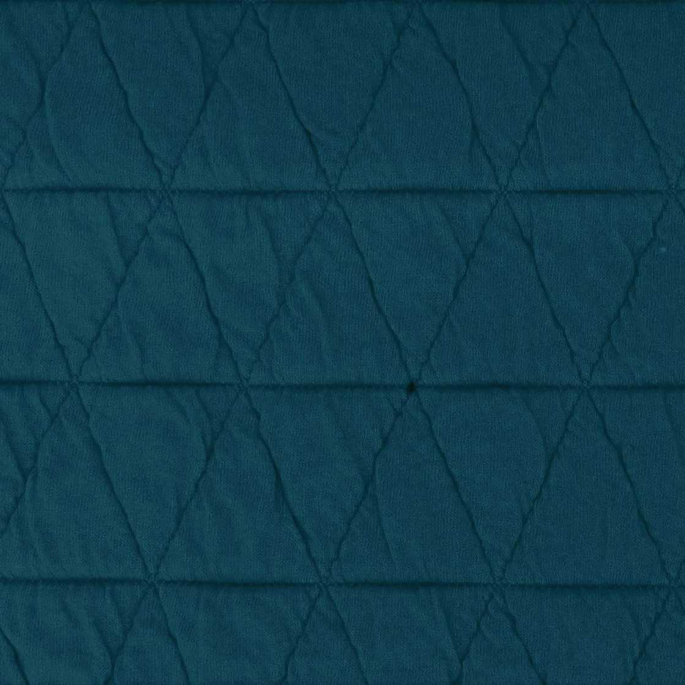 Petrol Quilted Triangles