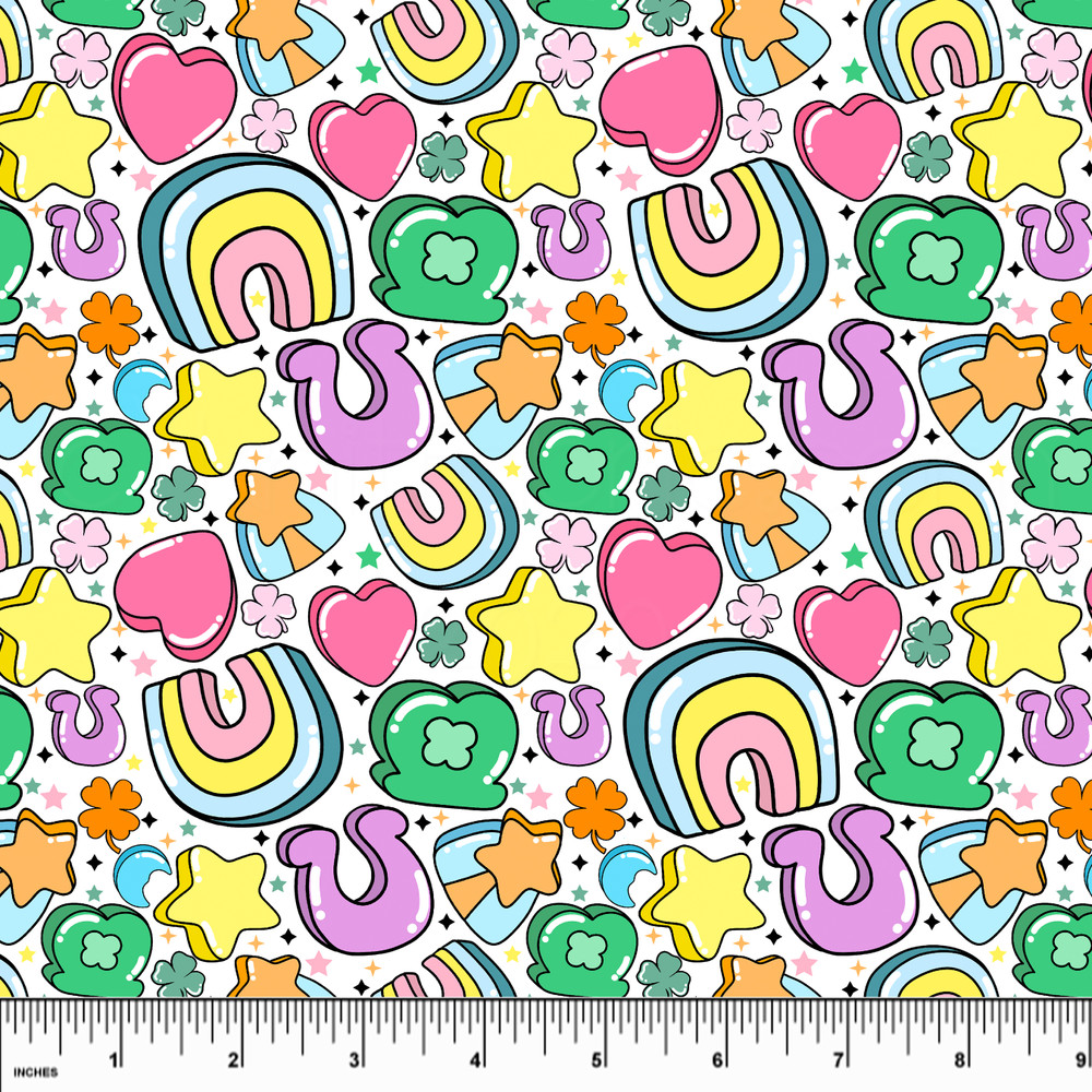 Custom Lucky Charms Cotton Lycra Knit