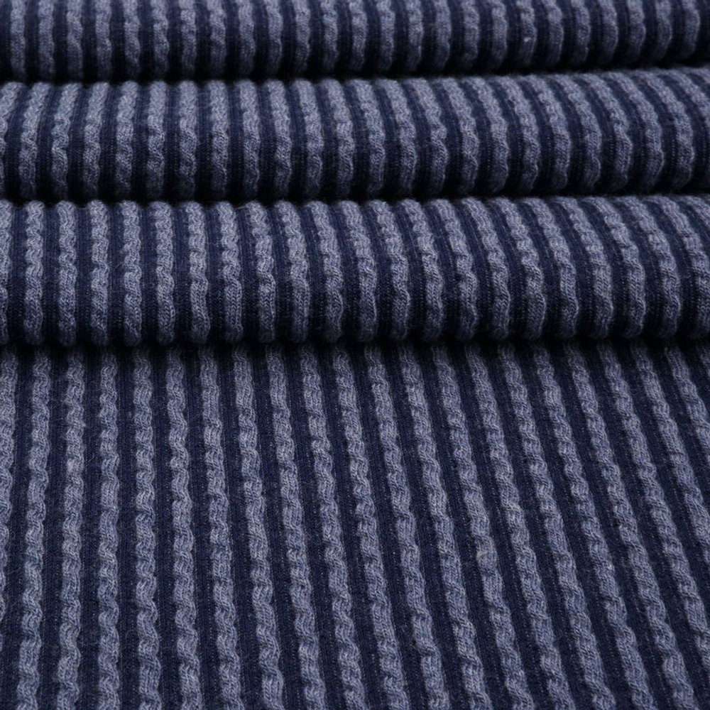 Navy Urban Rib Knit