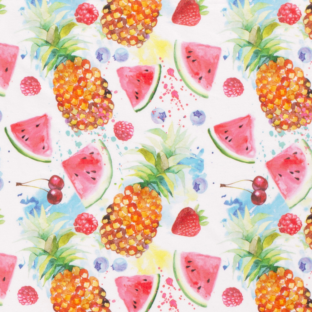 Summer Fruit Cotton Lycra