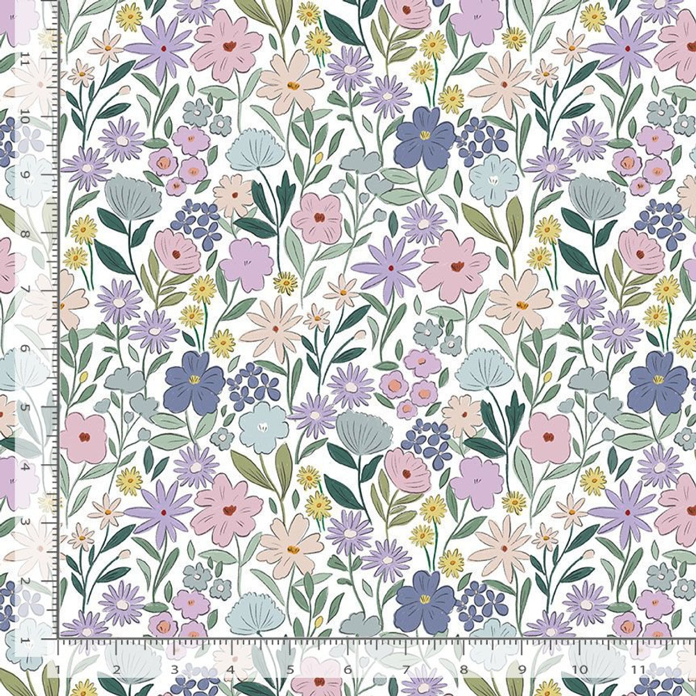 Dear Stella Woodland Flowers Quilting Cotton