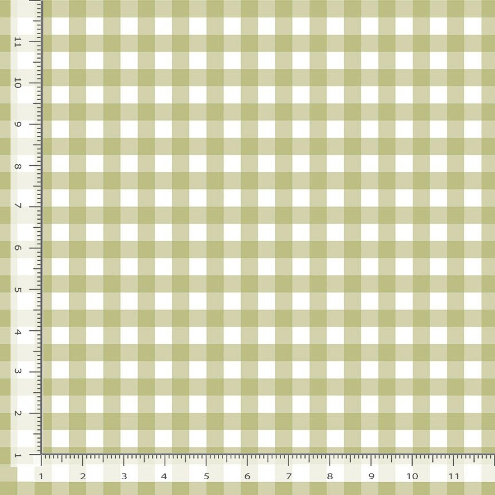 Dear Stella Olive Grove Gingham Quilting Cotton