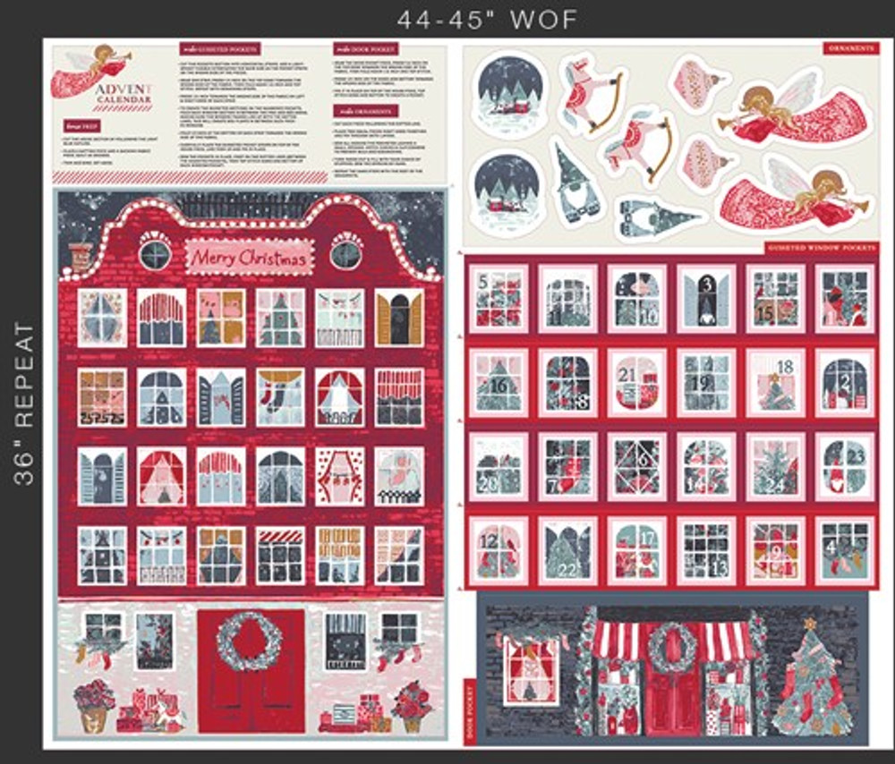 Art Gallery Advent Calendar Panel Set