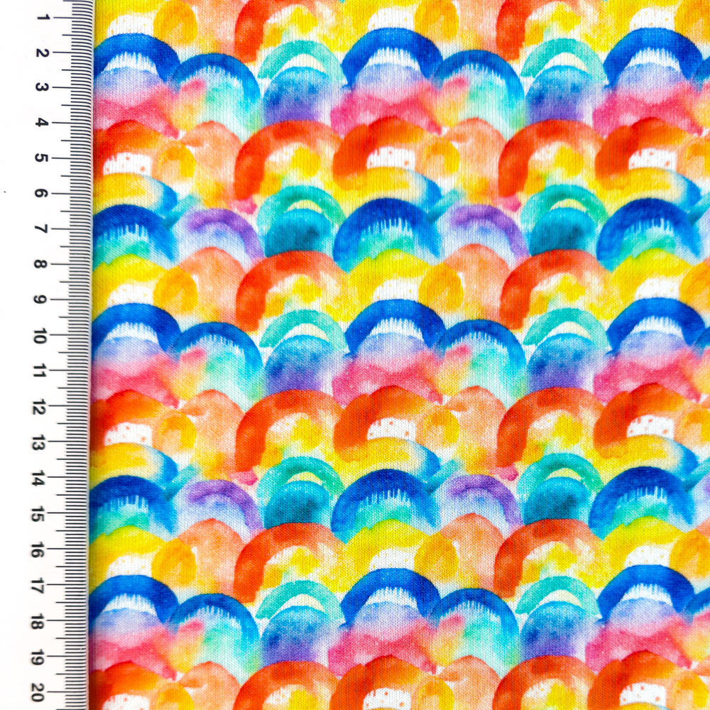 Abstract Rainbows Heavy Sweatshirt Fleece