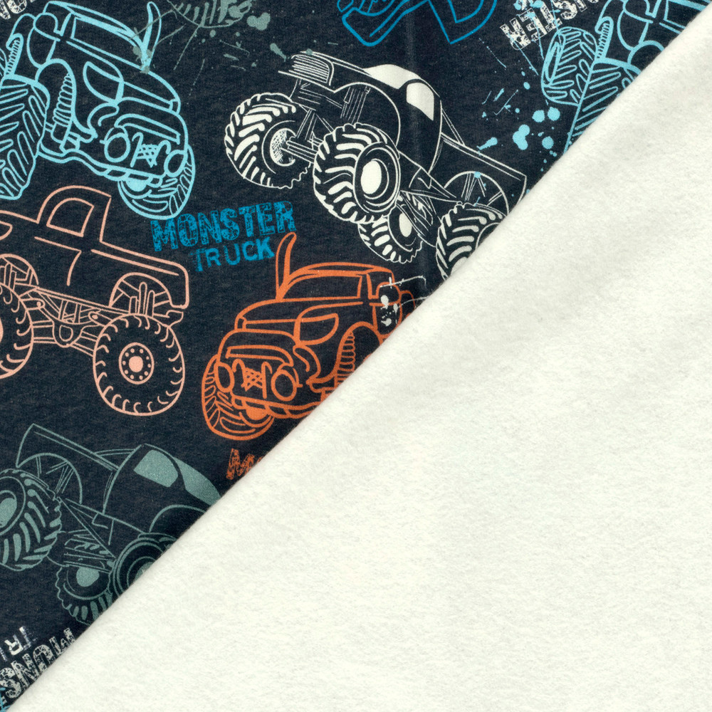 Monster Trucks Heavy Sweatshirt Fleece