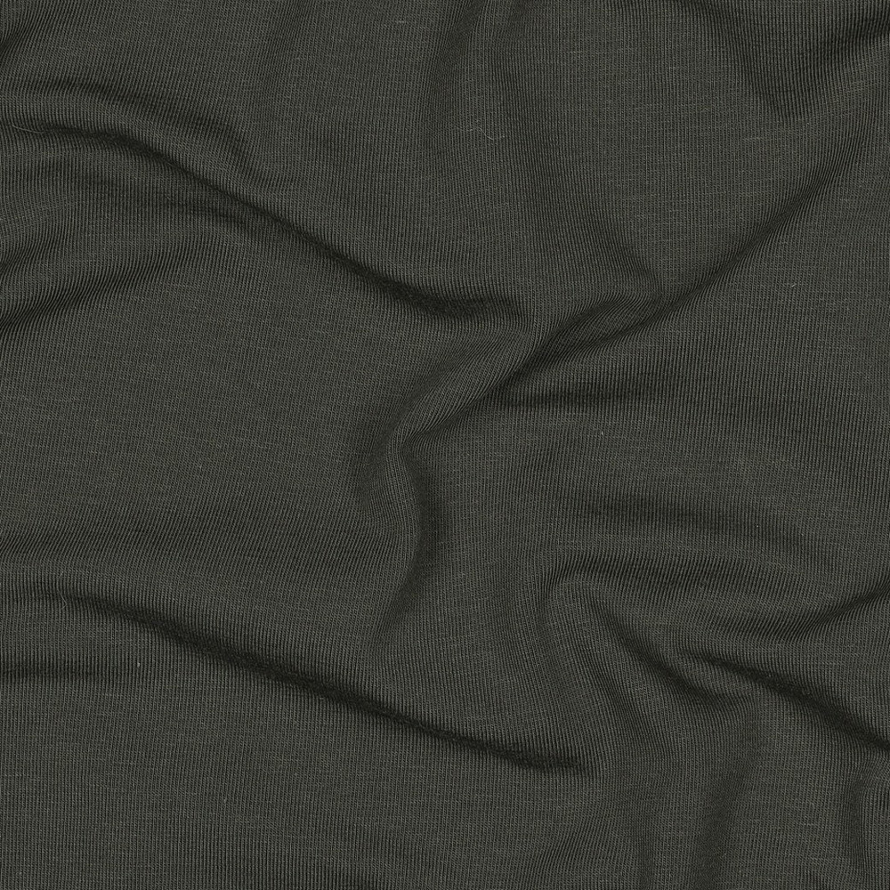 Hunter Green Organic Cotton Lycra Knit