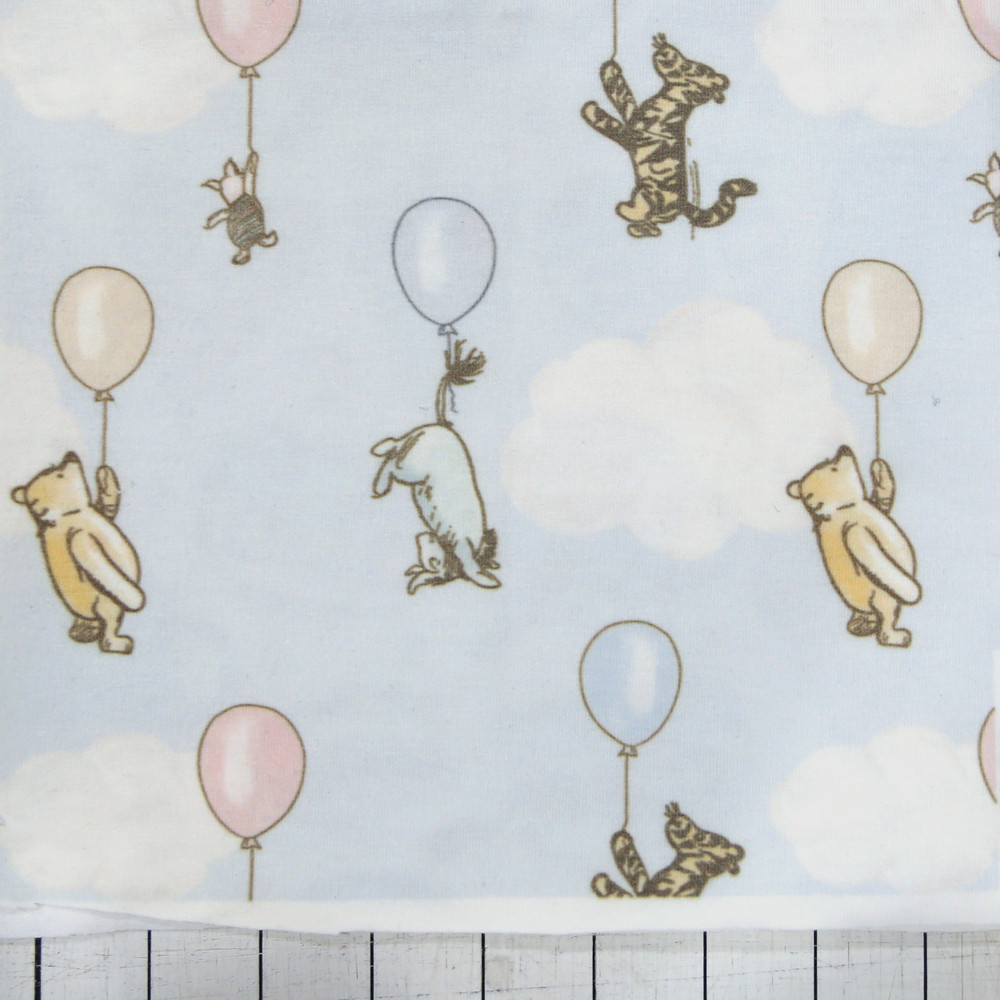 Custom Winnie the Pooh Balloons Vintage Tri-Blend Cotton Lycra