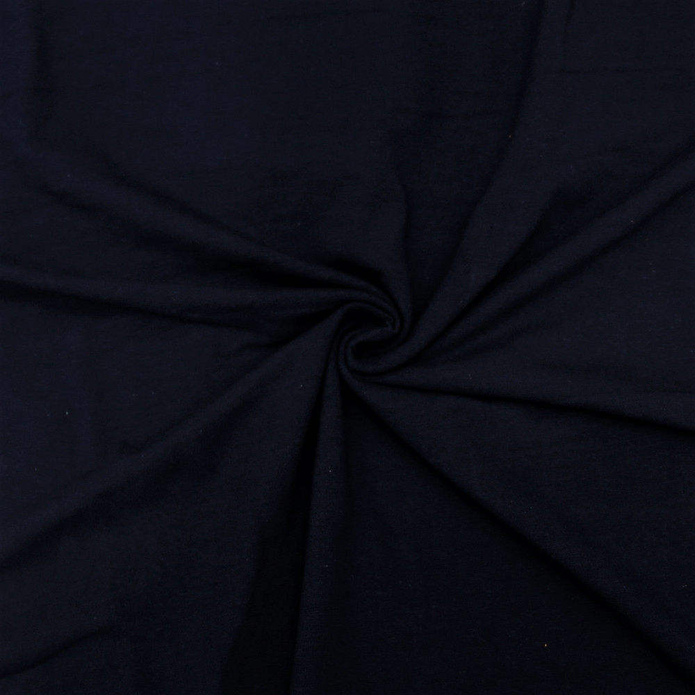 Midnight Navy Cotton Lycra Knit