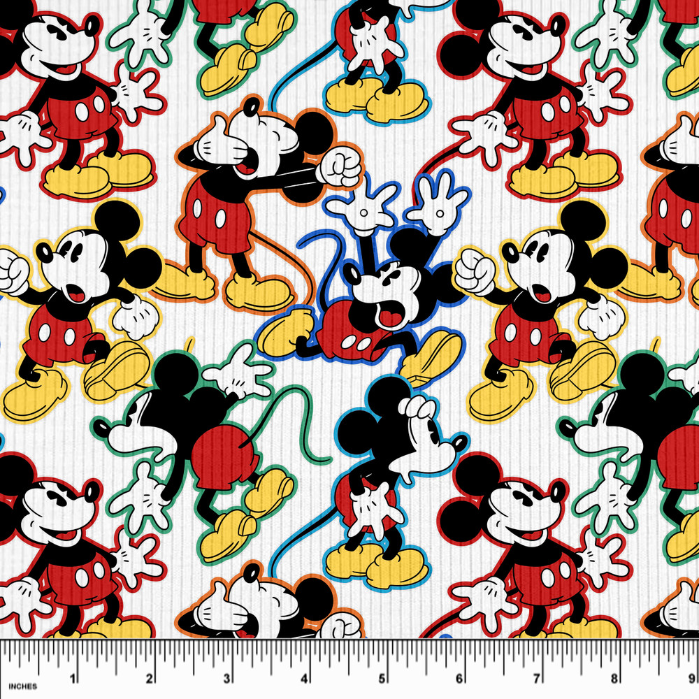 Custom Classic Mickey Rib Knit