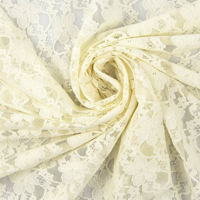 Buttercream Bloom Stretch Lace
