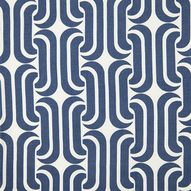 Mod Blue Rayon Linen