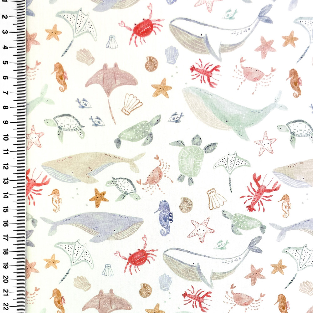 Ocean Friends Poplin