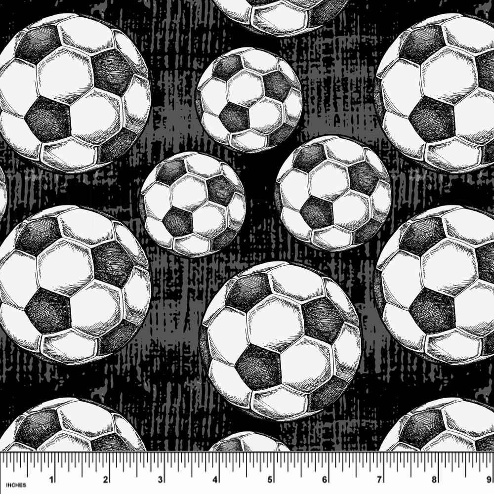 Custom Soccer Star Cotton Lycra Knit