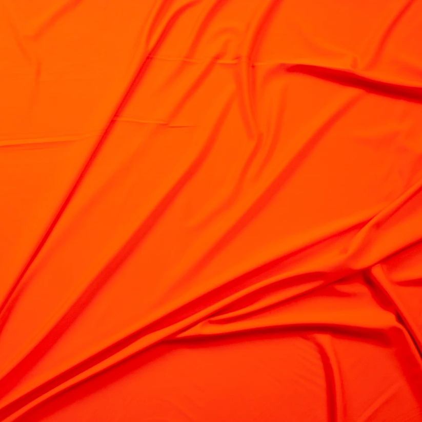 Neon Orange UV 50+ Nylon Spandex