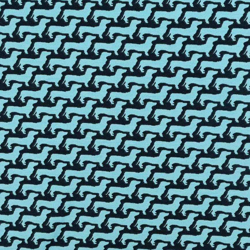 Stacked Dogs Cotton Lycra