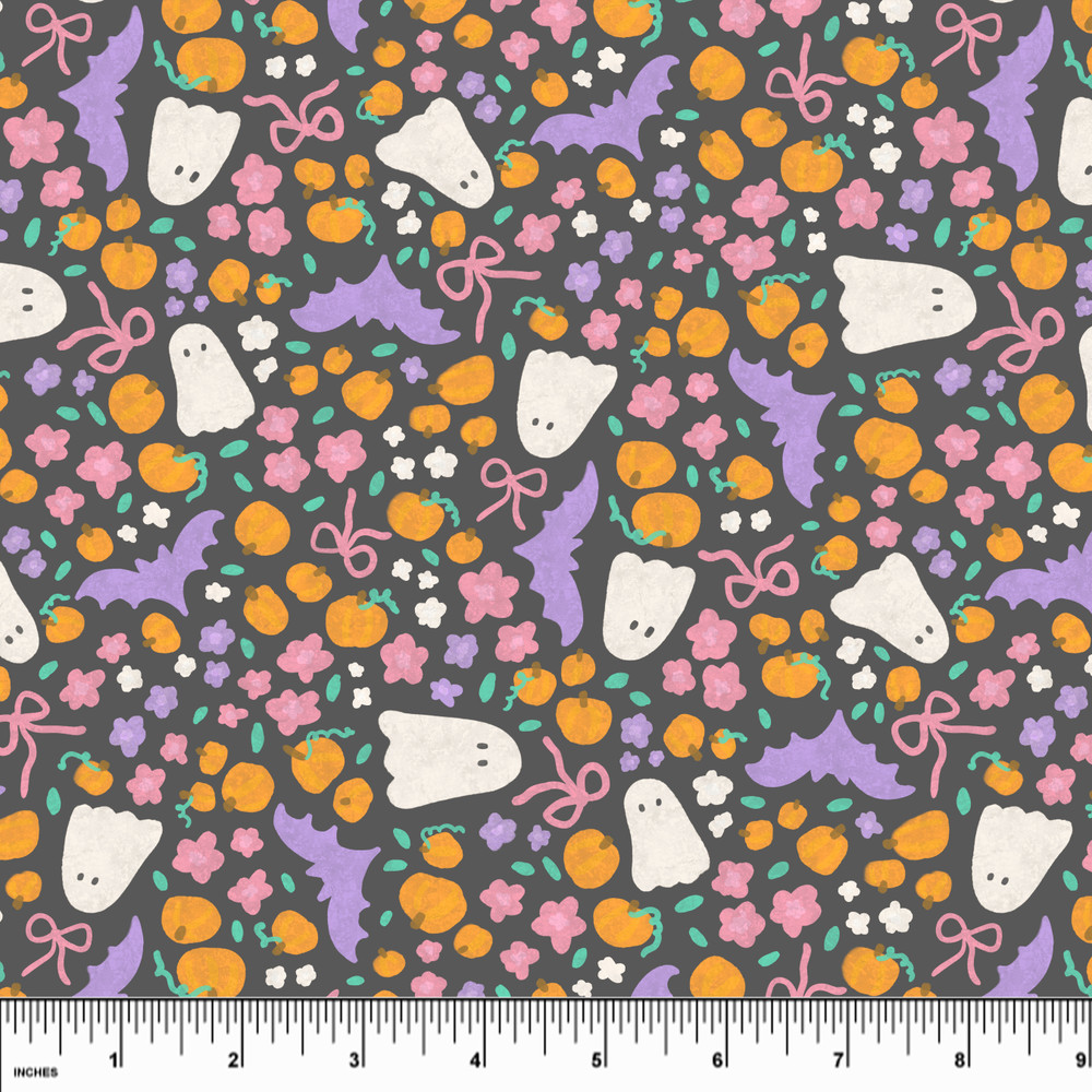 Custom Too Cute to Spook Cotton Lycra Knit