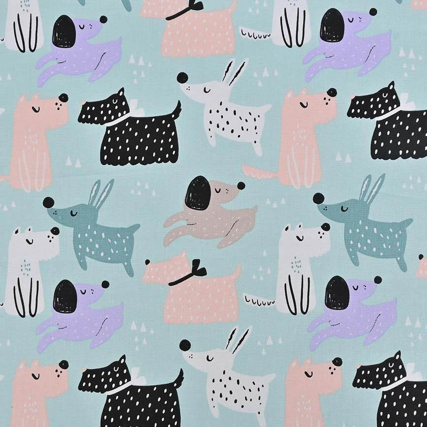 Doodle Dogs Poplin