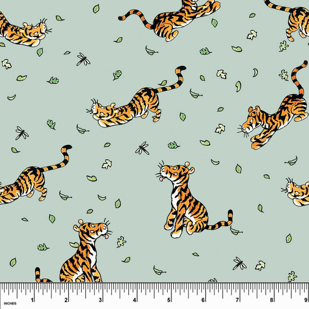 Custom Tigger Organic Cotton Lycra Knit