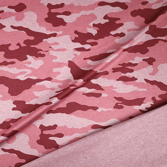 Pink Camo Reversible Premium Athletic Knit