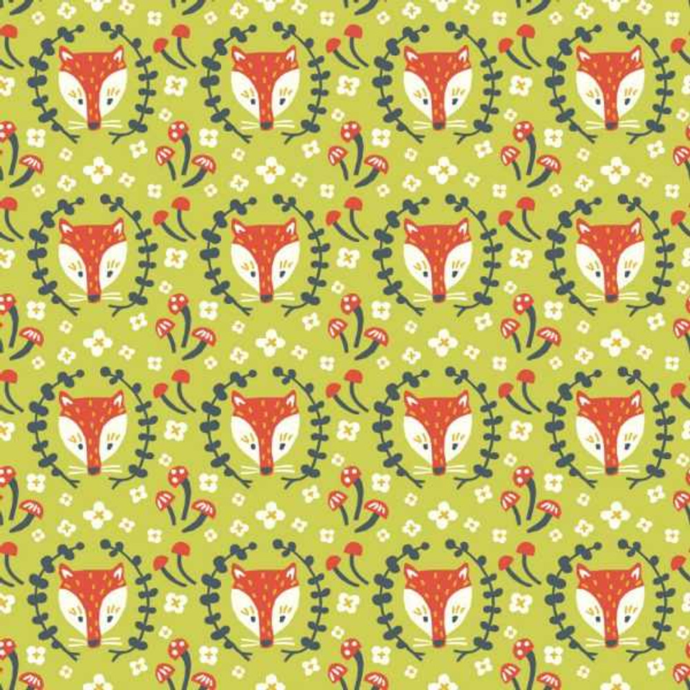Birch Foxy in Grass Organic Knit