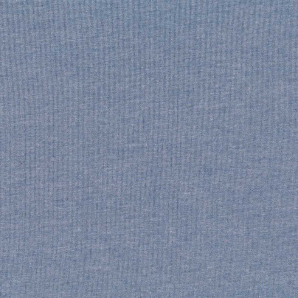Stof Fabrics Blue Melange Knit