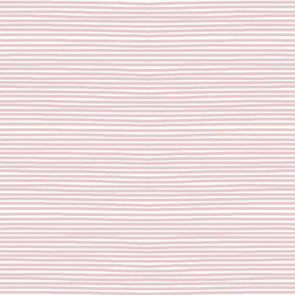 Stof Fabrics Pink Skinny Stripes Knit