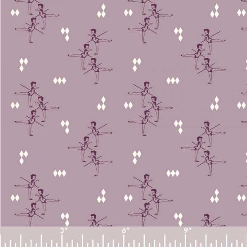 Birch Lavender Arabesque Organic Knit