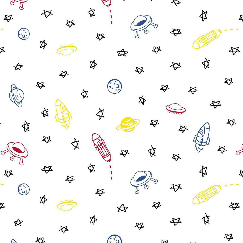 Stof Fabrics Space Doodles Knit