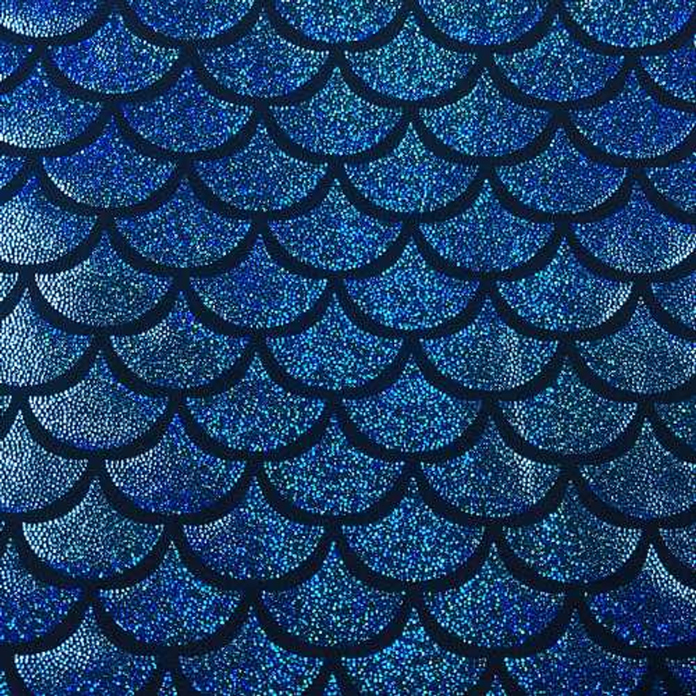 Mermaid Scales - Turquoise Blue | Leggings