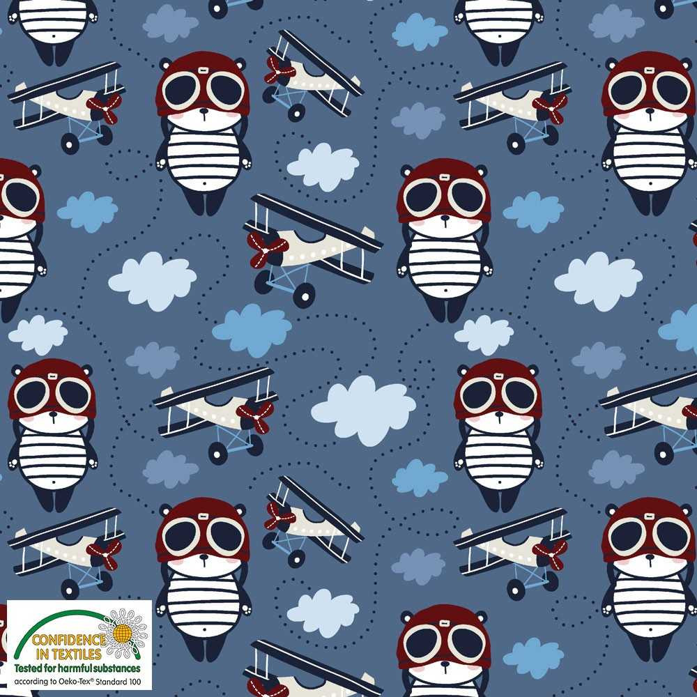 Stof Fabrics Panda Pilot Knit