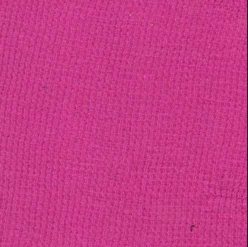 Fuchsia Cotton Poly Thermal Knit