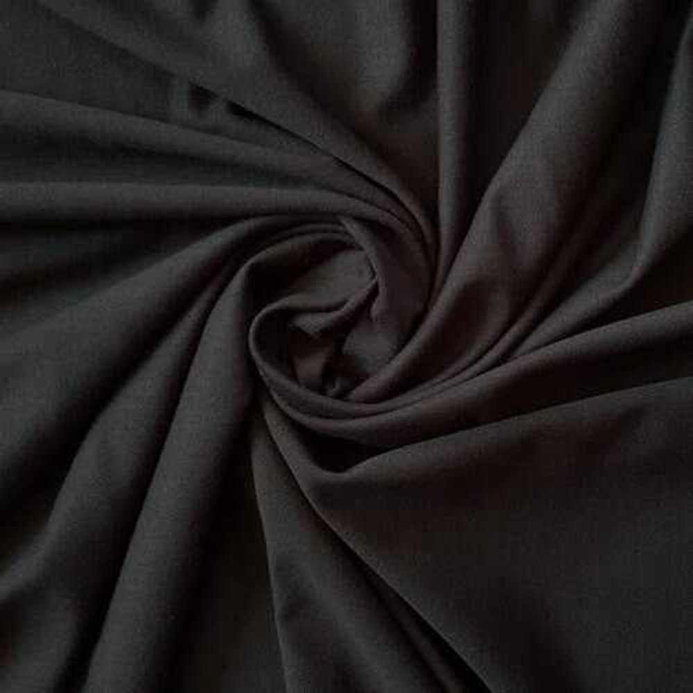Black Premium Rayon-Modal Jersey Knit