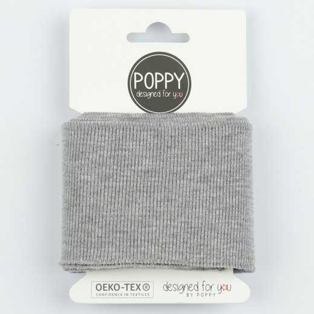 Heather Gray Cuff Rib Knit