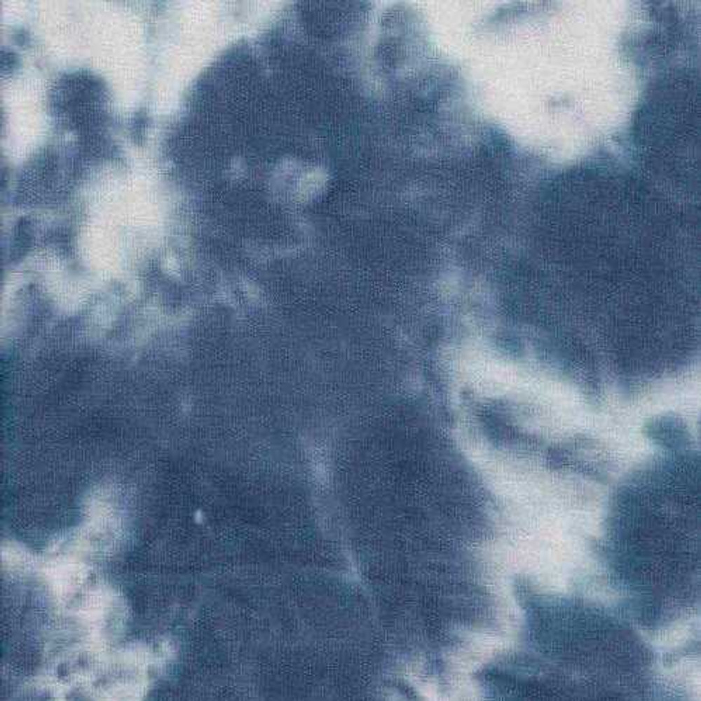 Blue Tie Dye French Terry Knit