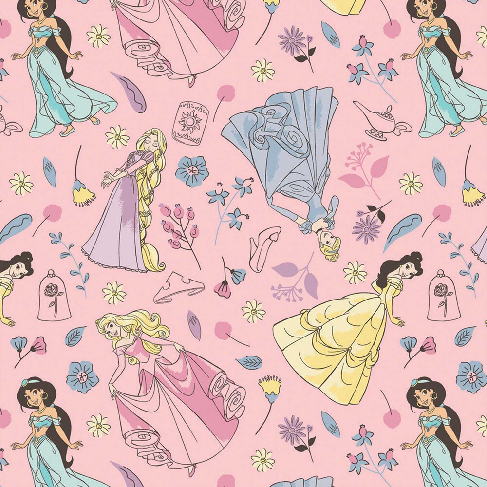 Camelot Fabrics Disney Princess Flannel