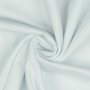 White Organic Cotton Lycra Knit White Organic Cotton Lycra Knit