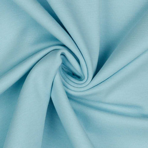 Light Blue Organic Cotton Lycra Knit Light Blue Organic Cotton Lycra Knit