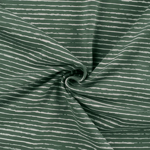 Old Green Mini Stripe Cotton Lycra Old Green Mini Stripe Cotton Lycra