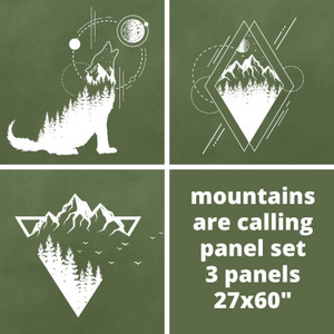 Mountains are Calling Panel Set Mountains are Calling Panel Set