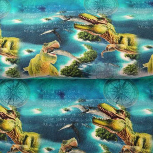 Dino Beach Cotton Lycra Dino Beach Cotton Lycra