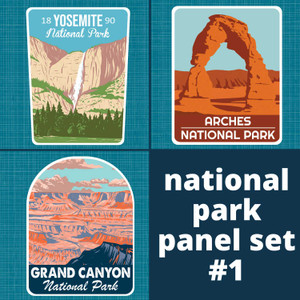 Custom National Park Panel Set 1 Custom National Park Panel Set 1