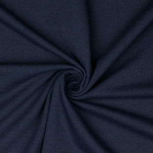 Navy Recycled Cotton Lycra Navy Recycled Cotton Lycra
