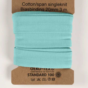 Light Aqua Lycra Binding - 3 Meter Package