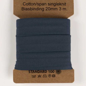 Denim Blue Lycra Binding - 3 Meter Package Denim Blue Lycra Binding - 3 Meter Package