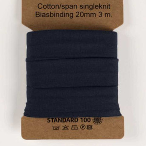 Navy Lycra Binding - 3 Meter Package Navy Lycra Binding - 3 Meter Package
