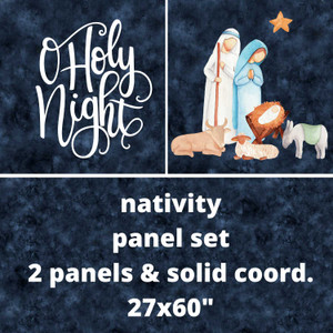 Custom 27" Nativity Panel Set Custom 27" Nativity Panel Set